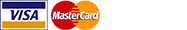 We Accept Credit Card and Master Card Payments